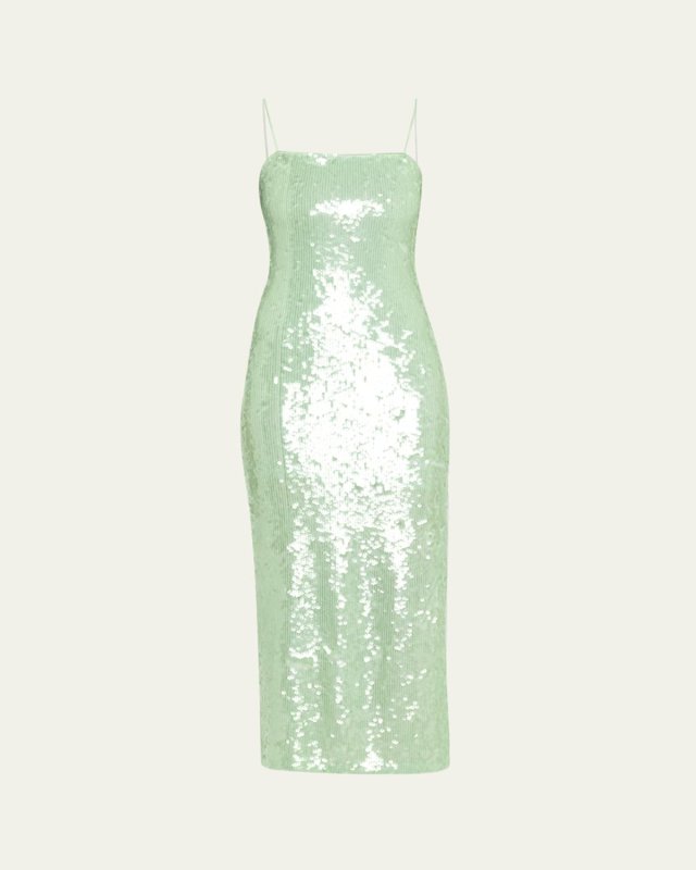 Taylor Sequined Midi Dress